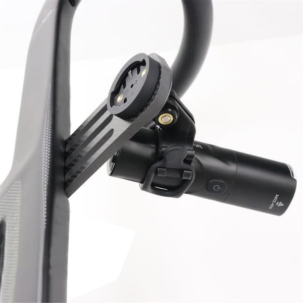 Karbonfiber Sykkelcomputerfeste Holder For Styreforlengelse Støttebrakett For