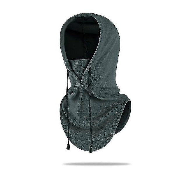 Balaclava Balaclava Hatt Skidmask Multifunktionell Fleece För Kallt Väder Utomhus Skidåkning Motorcykel Berg Camping Vandring Vinter, grå