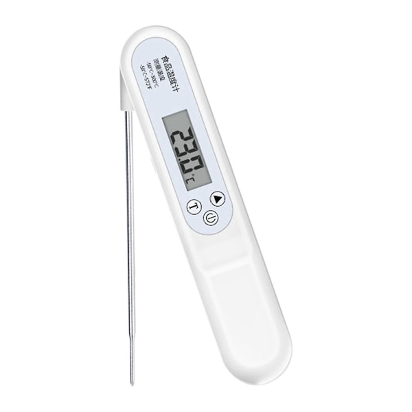Madtermometer af sondetype Høj nøjagtighed Foldebar termometer til babybadekar Babymælktemperaturkøkken