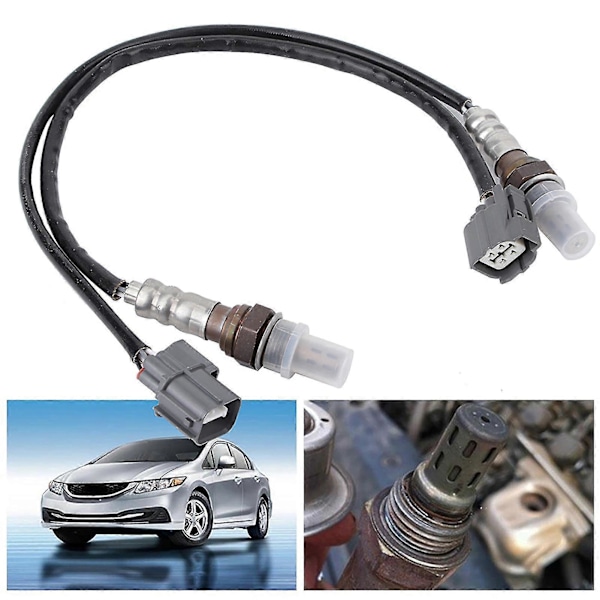 2 st O2 Syresensor för Honda Civic 1.7L D17A7 2001-2005 ES20058