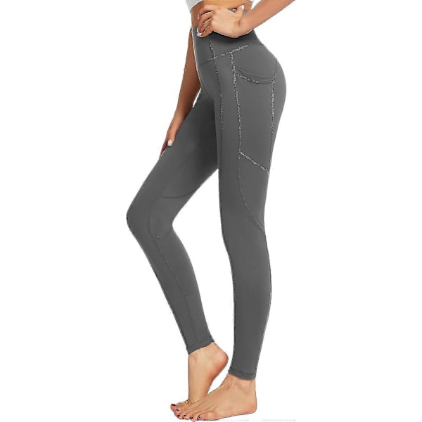 Sportleggings - Genomskinliga Löpar Yoga Fitness Byxor