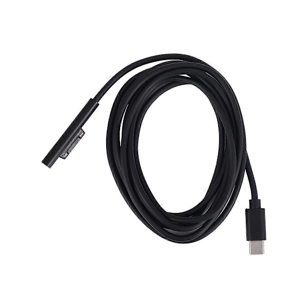 for Surface Connect til USB C Opladerkabel Kompatibel til Surface Pro 3/4/5/6/7, Surface Laptop 3/2