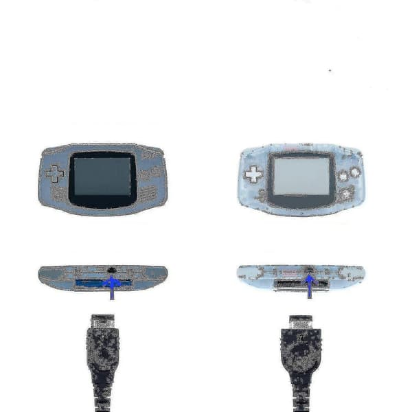 Til Nintendo Gba Game Boy Advance Sp Link Kabel Adapter 2 Spiller Gameboy