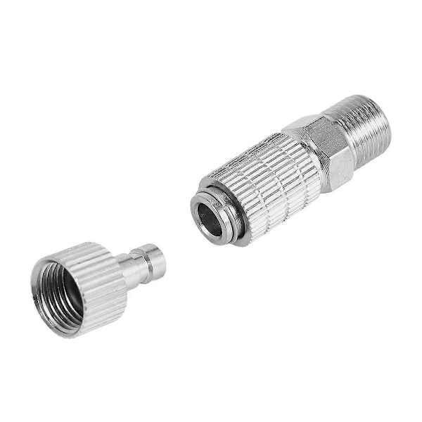 Snabbkoppling för airbrush med adapter och 5 st hanuttag, 1/8\" M-F