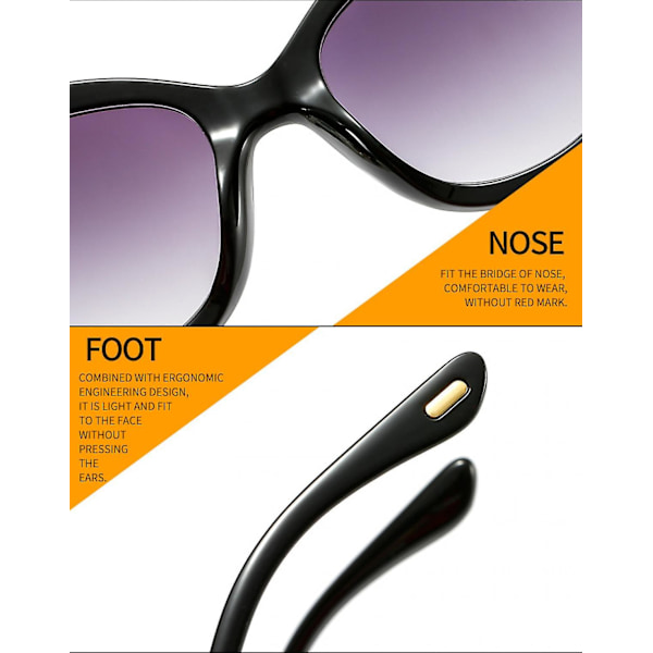 Cateye Solglasögon för Kvinnor Mode Spegelglas Metallram