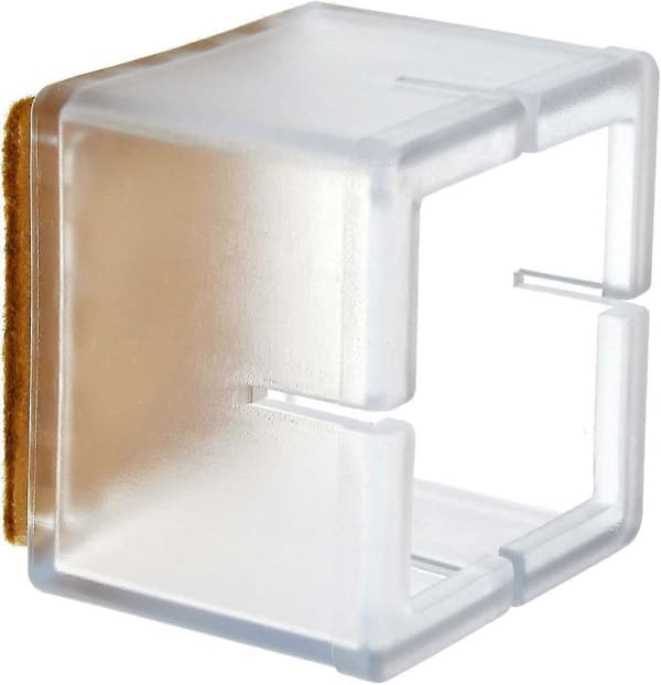 16 x Stolsbensskydd Silikon Golvskydd för Stolsben 30-35MM (Transparent)