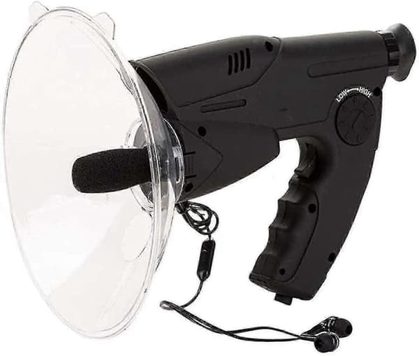 Retningsbestemt parabolsk mikrofon monokulær X8 Bionic Ear langdistancefugl