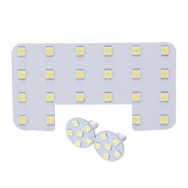3 stk. Bil Innvendig Tak Leselys Panel 34 LED Hvit Belysning Erstatning for Hyundai Elantra