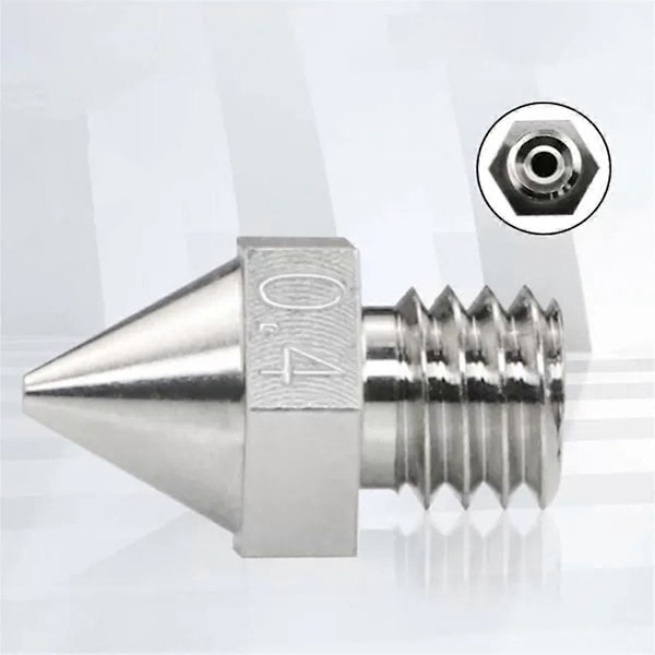 3D-skrivarmunstycke - för serieutbytesmunstycke V3 Hård munstycke (0,4 mm)