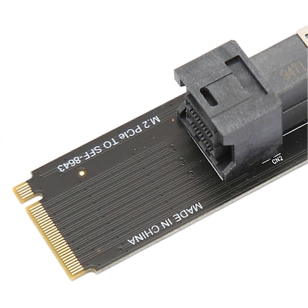 M.2 PCIE 4.0 - SFF8643 U2 -sovitin, M.2 NVME - SFF 8643 -sovitin SFF8643 - SFF8639 -sovitinkaapelilla, YEMMA