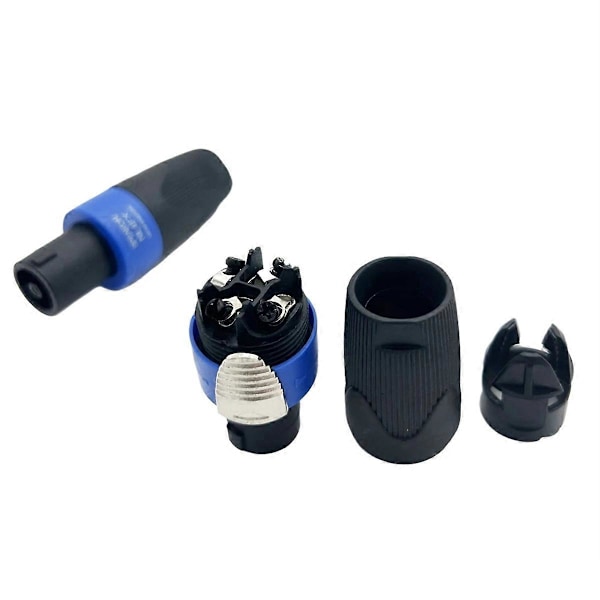 30 kpl Nl4Fx Speakon 4-napainen pistoke uros audiopuhujaliitin kaiutin tehovahvistin Ohm-Head Nl4Fx -liitin