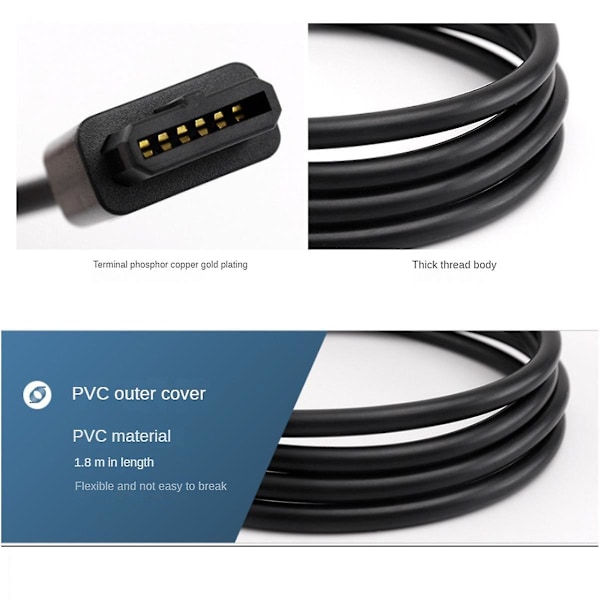 RGB/RGBS-kabel for N64 SFC SNES videokonsoller Komposittkabel Sterk stabilitet Uten BNC-adapter