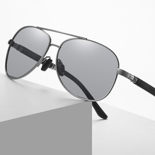 Aviator-aurinkolasit miehille ja naisille, polarisoidut, UV400-suoja, peililinssit, metallikehys jousisaranoin