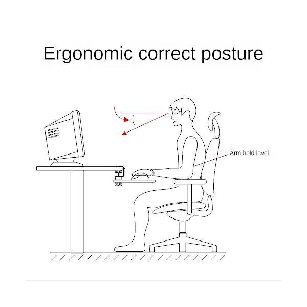 Push-pull Håndledsstøtte Mussemåtte Skrivebordsopbevaringsboks Multifunktionel Tastaturstøttearm Opbevaringsboks,b