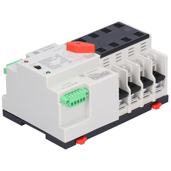 Automatisk Overføringsbryter 2?Strøm Avbruddsfri 4P 100A PC Isolasjonstype ATS 400V AC YEMAA