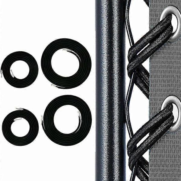 Erstatning Universal Elastisk Tau for Lafuma Relax Lenestol, Lafuma Loungestol, Zero Gravity Sammenleggbar Stol, Bungee Relax Lenestol (2 2m/78 tommer+2 1