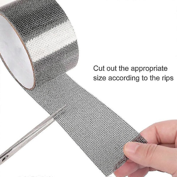 Stark självhäftande glasfiberduk mesh tejp tyg rulle