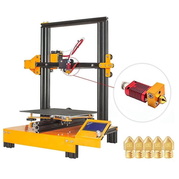Cr10 Metall Hotend Kit 24v 40w Med Bowden-Slang För 3 V2 Cr10 Cr10s 3D-skrivare Med Heatbloc