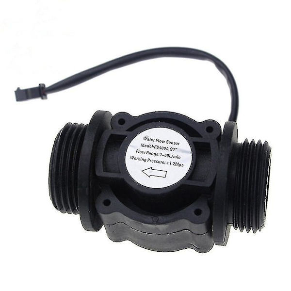 Dn25 Fs400a G1inch Vattenflödesgivare Hall Flödesmätare Mätare Räknare 1-60l/min 1.2mpa-YUHAO
