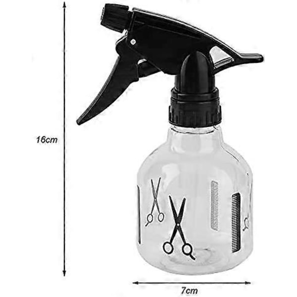 250ml Plast Vatten Sprayflaska Sprayflaskor för Hår Växt Blomma Vatten Sprayflaska Utmärkt För Hårstylist 5st