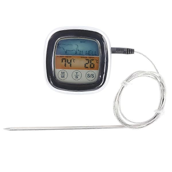 Pekskärm Elektronisk Termometer Digital BBQ Ugn Matlagning Kötttermometer för Grill Hemkök
