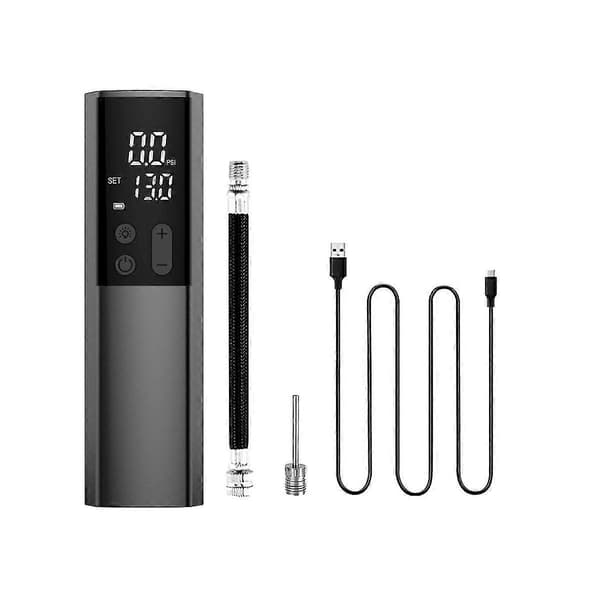 Bil Däckpump Smart Luftpump Multifunktionell Luftpump Inflator Biltillbehör-XinHan