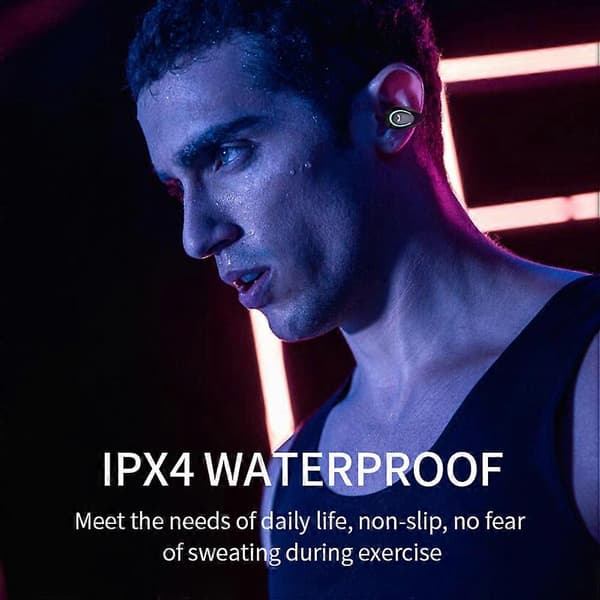 YX08 Mini Beinledning Bluetooth Headset Trådløse Bluetooth Hodetelefoner