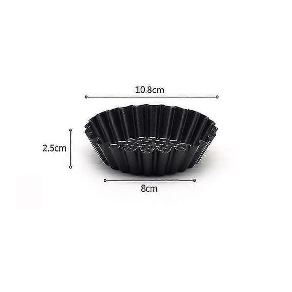 2025 Nye 10 Stk. Tærteforme 11 Cm Mini Tærteform