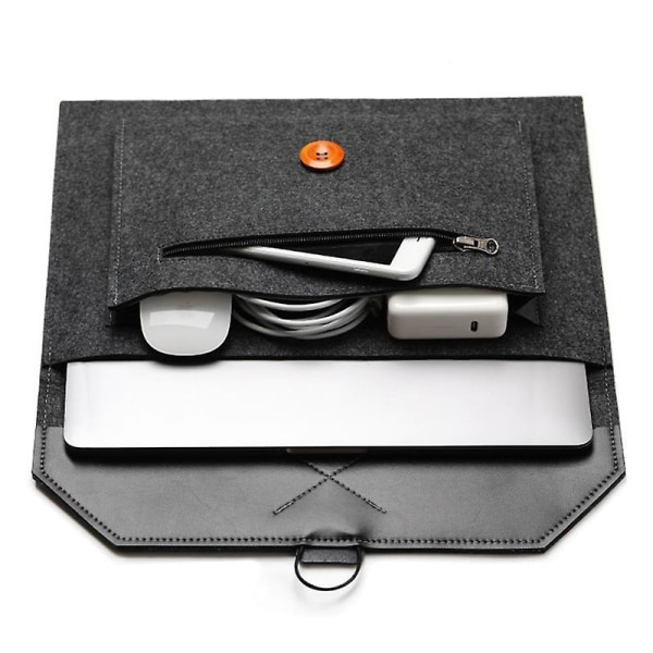 Myk Business Bag Veske For Pro Retina 13 Laptop For Veske Mørkegrå