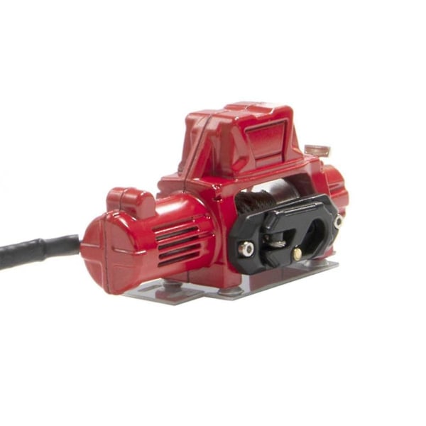 Rc 1/10 1/8 Klatre Bil Spil Metal Wire Guide Spil Rækværk Til Trx4 Km4 Scx10, grå