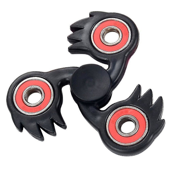 Stilfuld Stressreducerende Hånd Spinner LED Lysende Hånd Fingerspids Spinner Til Børn