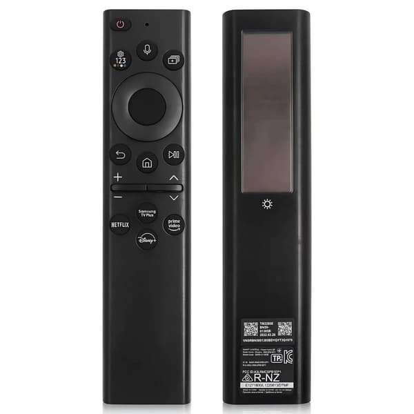 Helt ny BN59-01385A Samsung Smart TV Röstfjärrkontroll — Stöder Netflix- och Prime-knappar (ej soldriven)
