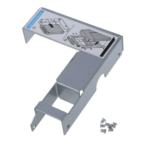 2 stk 2,5 tommers til 3,5 tommers Caddy-adapter for 9w8c4 Y004g F238f / G302d / X968d / SATA-brett