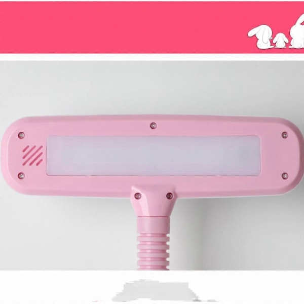Børne Skrivebordslampe, Dæmpbar Skrivebordslampe til Piger med Eksklusivt Tegneserie-look, Sød Natlampe til Børneværelse, LED Bærbar Læselampe til Børn, Unik