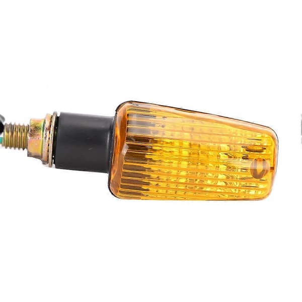 1 Par Vanntette Blinklys Indikatorlys Lampe Tilbehør Passer til Honda Svart Gul