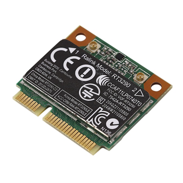 2x 150 Mbps 2,4 GHz Rt3290 802.11b/g Trådlöst Wlan Wifi + Bluetooth Bt 3.0 Pci-e Kort För Cq58 M4 M6