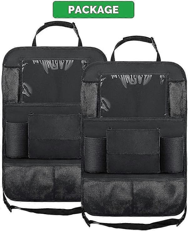 Bilorganisator, 2 stk. bilsetebeskytter, for baby/barn, vanntett setebeskytter