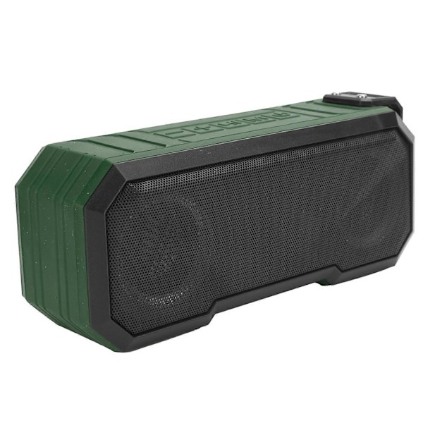 X8 True Wireless Bluetooth 5.0 Högtalare IPX7 Vattentät Luminous Utomhus Subwoofer Grön