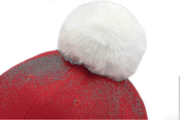 Festlig Tomteluva! Rolig Jultomteluva Justerbar Trendig Tomte Basebollkeps