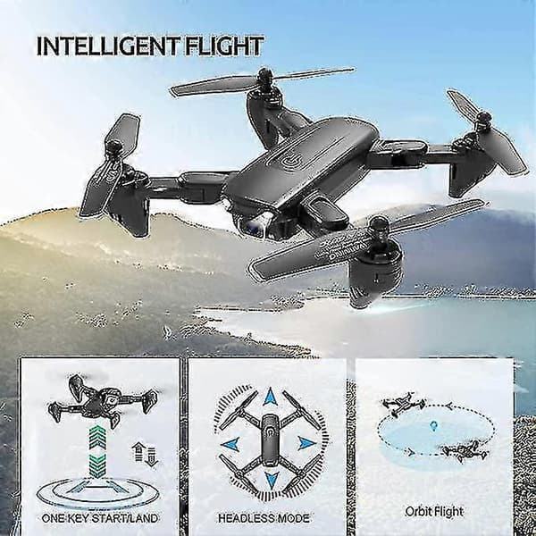 4drc Drone med 1080p HD-kamera til voksne begyndere, til børn 2 batterier