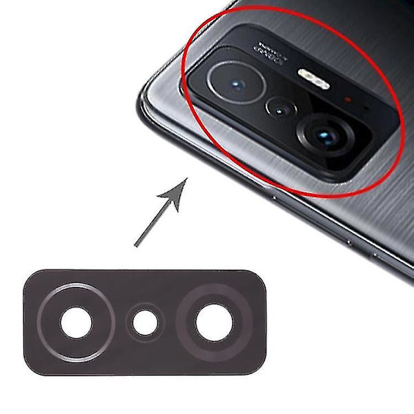 Ersättning för bakre kameralinsens lock för Xiaomi 11T 21081111RG/11T Pro 2107113SG - ZCL3479