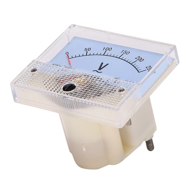 Pekar AC Voltmeter Panel Volt-Voltmeter Testare Mätare AC 0 - 250V för CNC Maskinverktyg, Ins