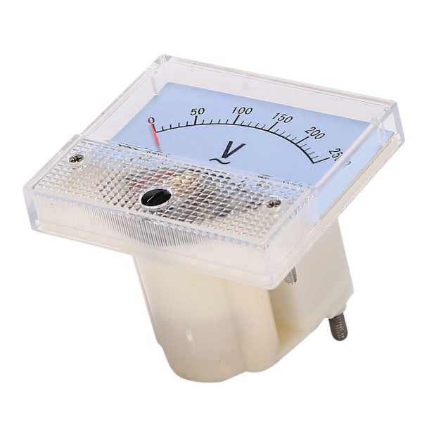 Pointer AC Voltmeter Panel Volt-Voltmeter Tester Måler Gauge AC 0 - 250V for CNC Maskinverktøy, Ins