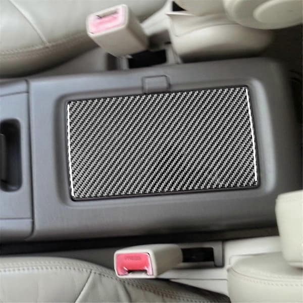 Ekte Karbonfiber for RX300 1998-2003 Bil Senterkonsoll Armlene Boks Panel Deksel Trim Interiørtilbehør