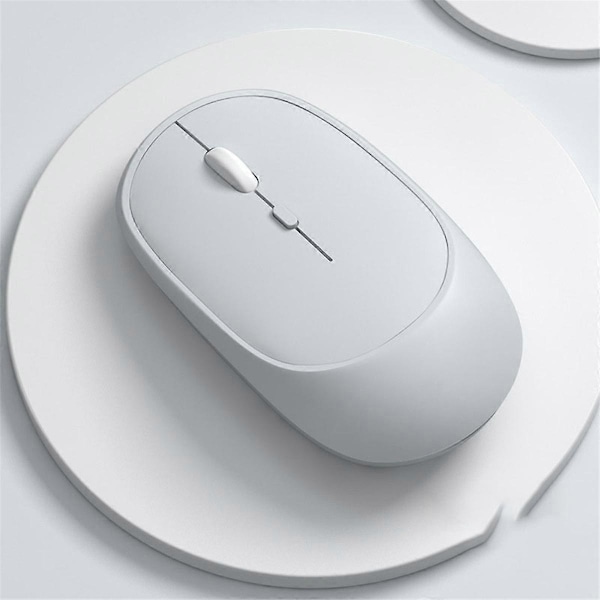Trådløs Mus Bluetooth 2.4G Bærbar Stille Ergonomisk Mus For Laptop Nettbrett Notebook Mobiltelefon