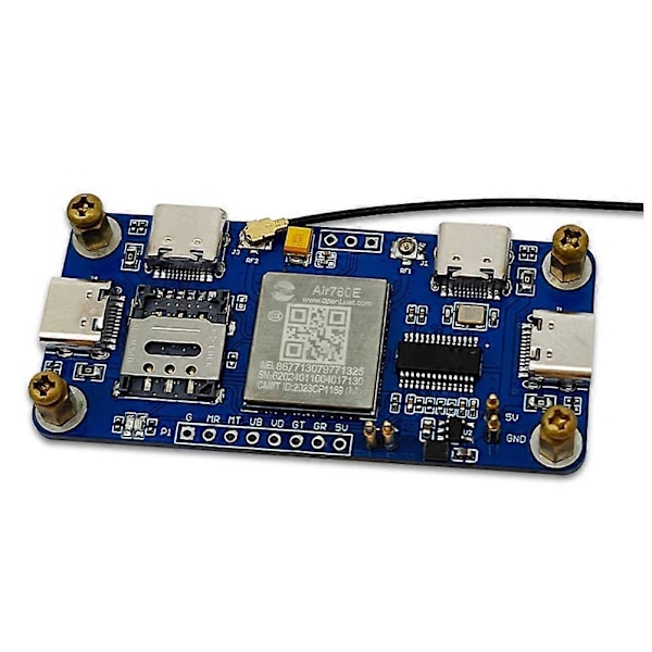 4G HUB Udvidelseskort Air780e Netværksmodul 4G CAT1 LTE Ethernet Modul til Zero Dedicated