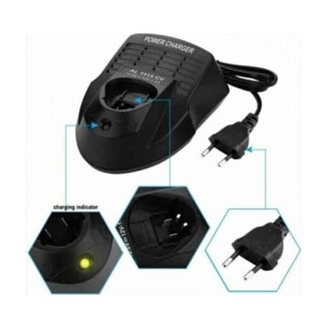 Lader for Bosch 10.8V-12V hurtiglader AL1115CV (EU-plugg)