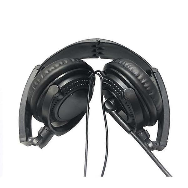 PC-headset med mikrofon med støjreduktion og lydkontrol - Universal operatør/hjemmekontor USB-headset