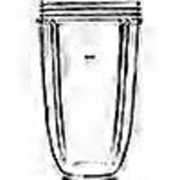 Ersättningsdel (24oz / 700ml) Medium Klar Kopp Mugg Burk För Nutribullet 900w