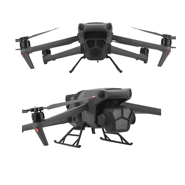 Foldbart landingsstativ for 3 Pro / 3 silikonstroppforlengelsesstøttebenbeskytter droneaccessoirer